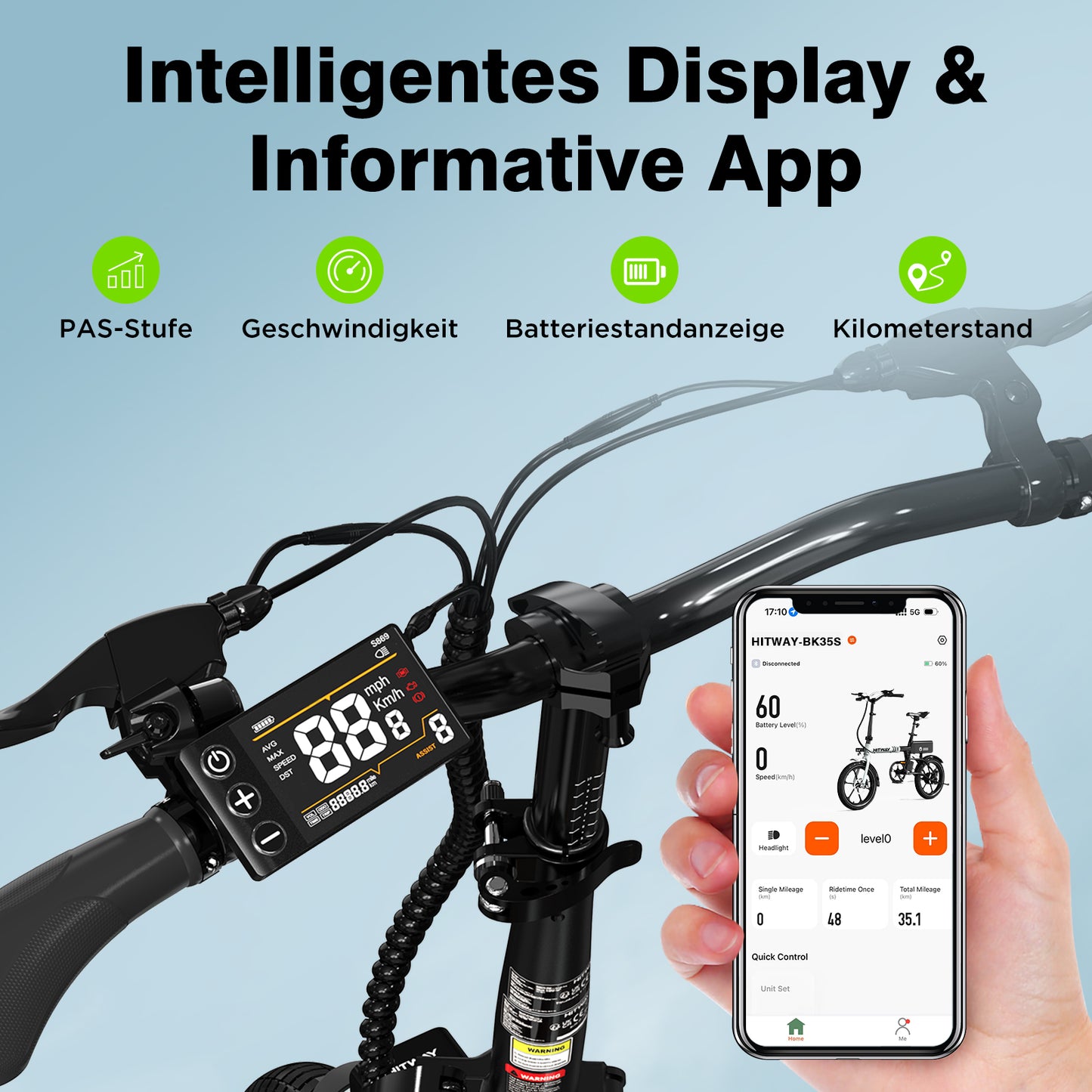 BK35S Klapprad E-Bike
