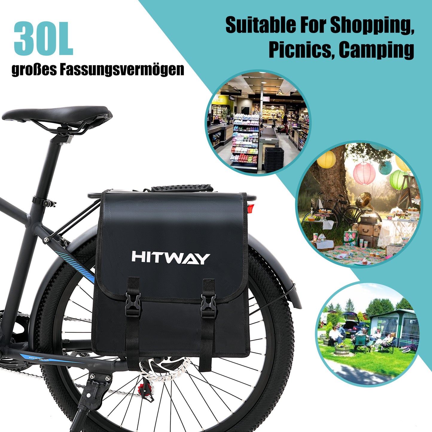 Ebike Doppel Hängetasche
