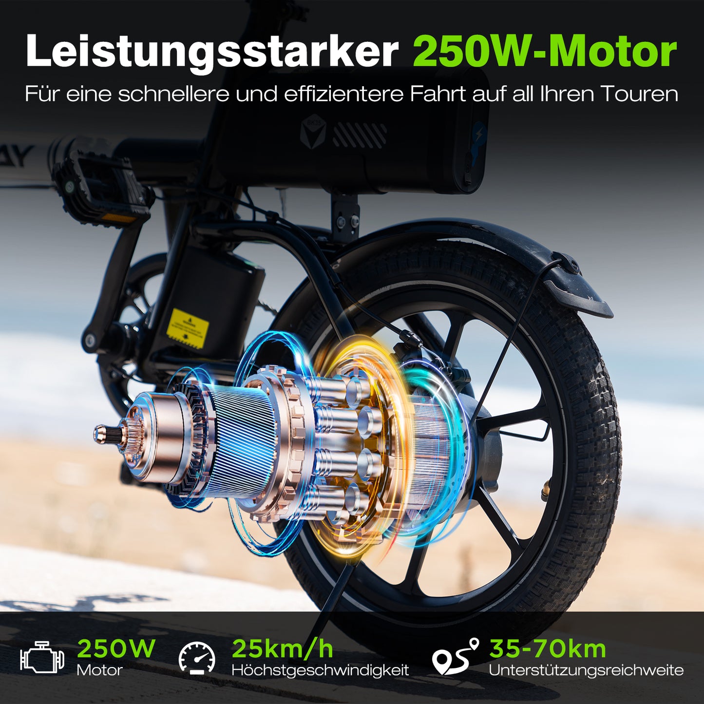 BK35S Klapprad E-Bike