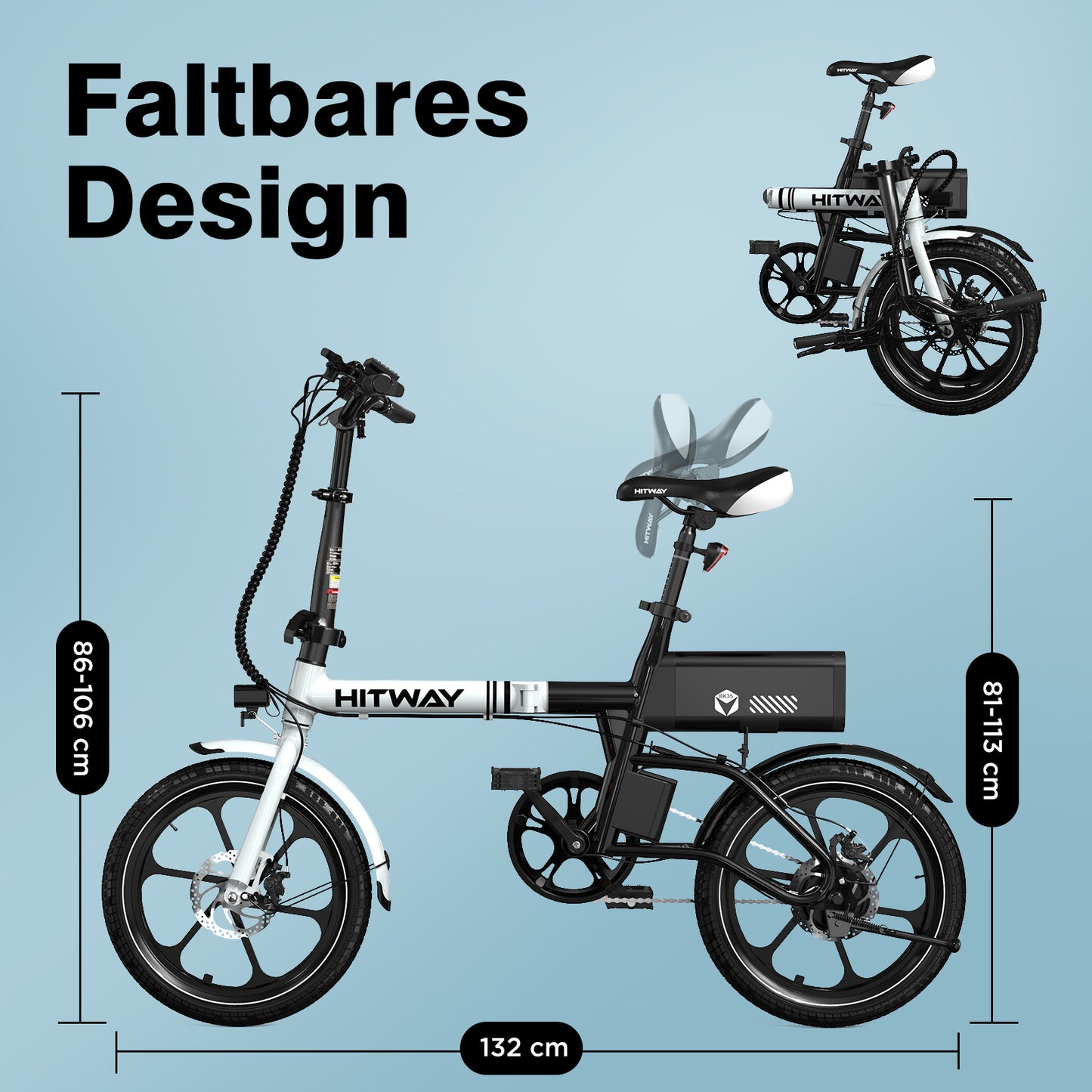 BK35S Klapprad E-Bike