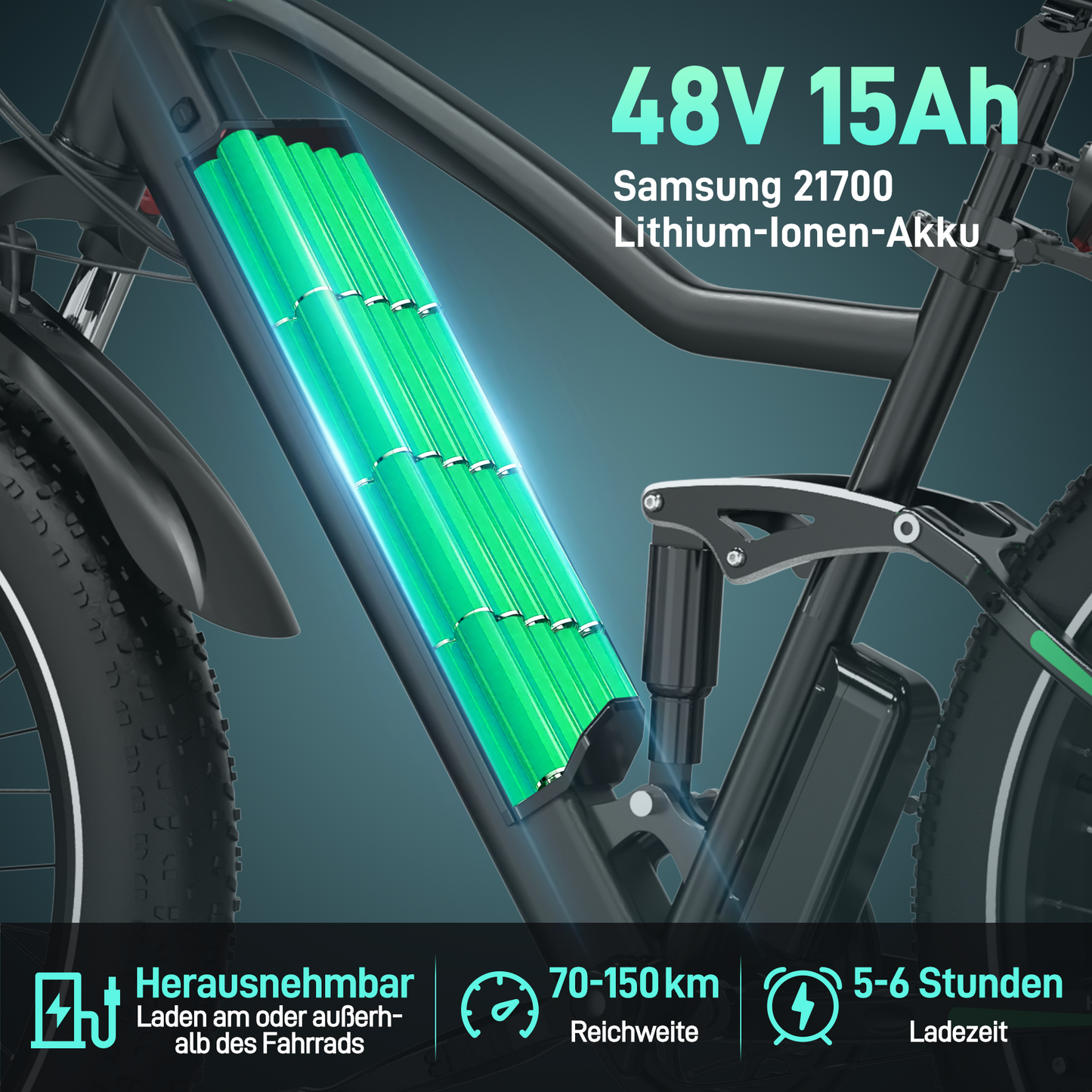 BK9S 48V 15Ah Elektrofahrrad