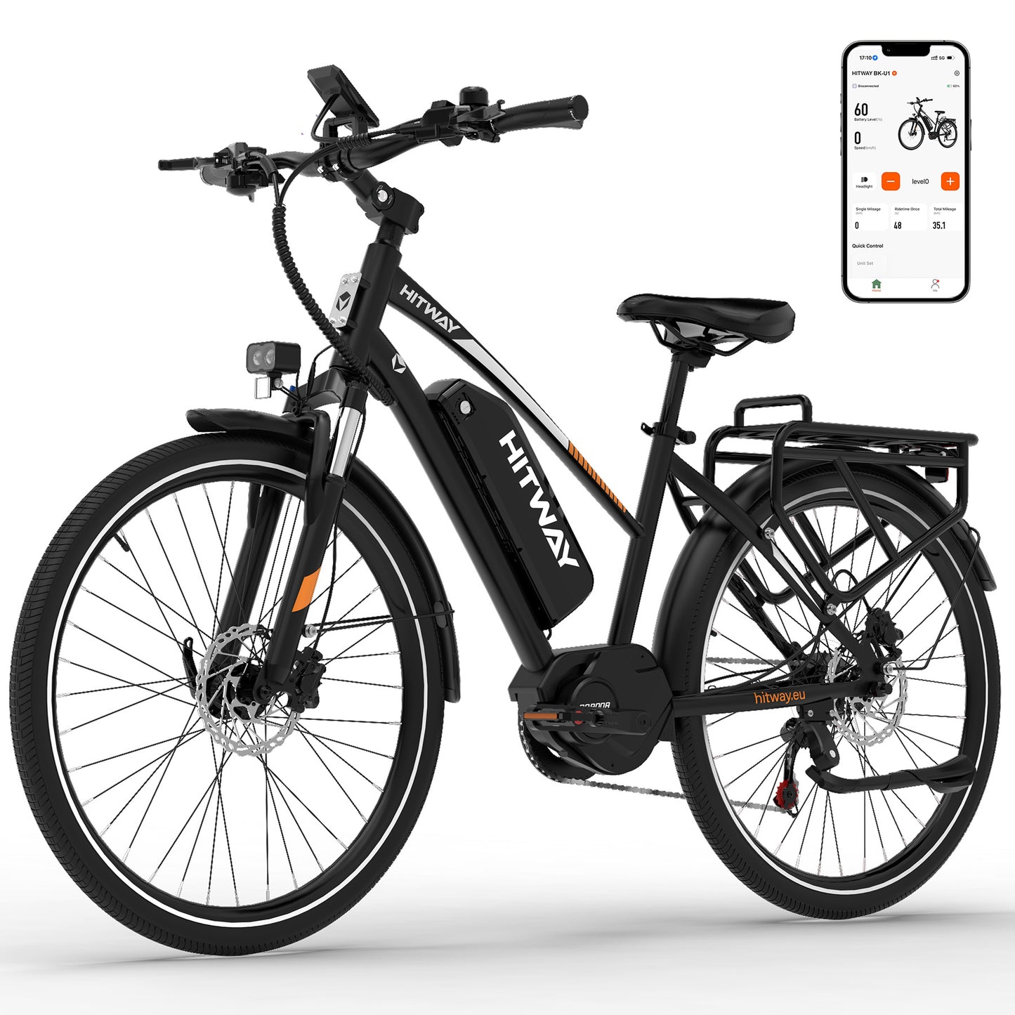 BK-U1 Mittelmotor-Elektrofahrrad