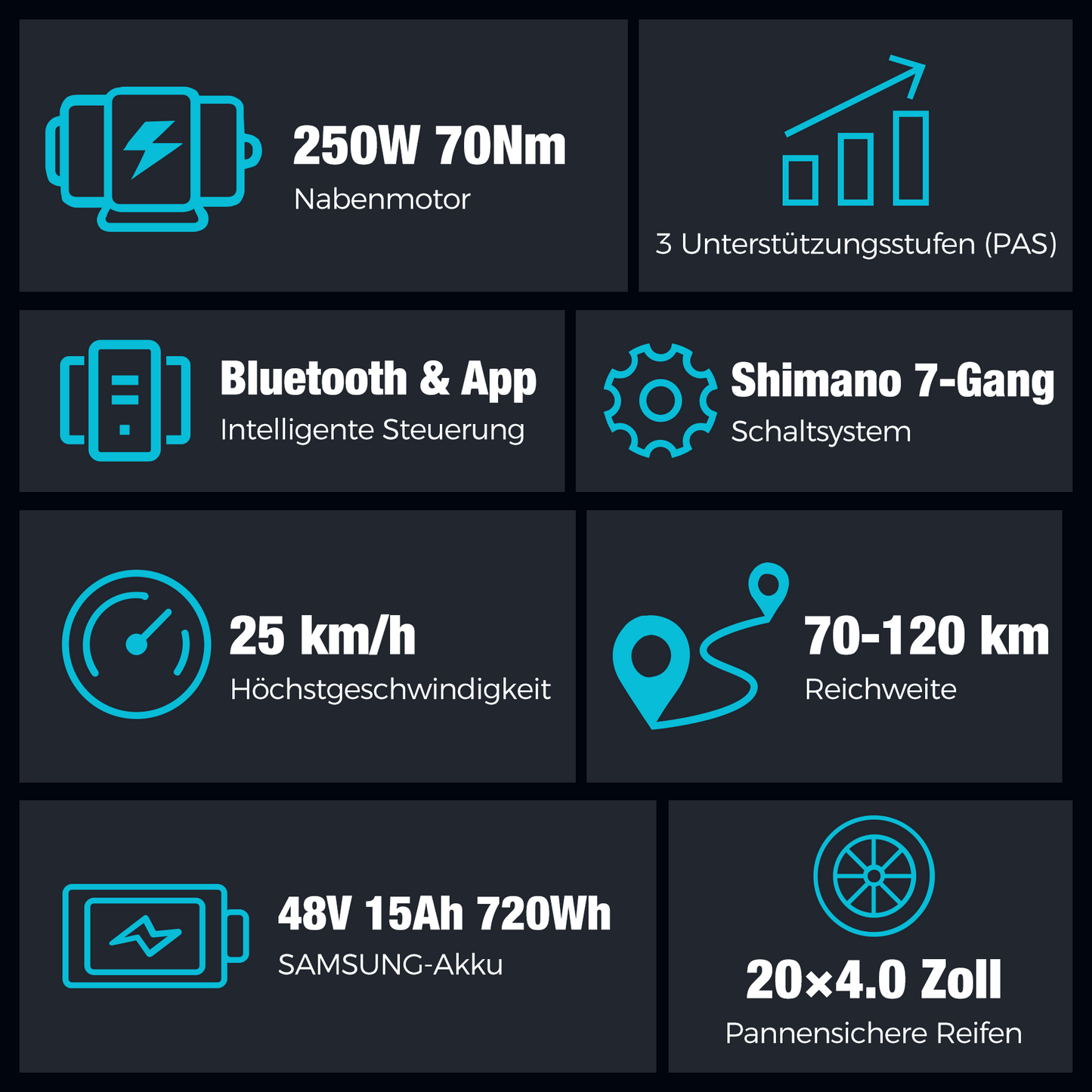 BK10S PRO Klappbares Fatbike E-Bike