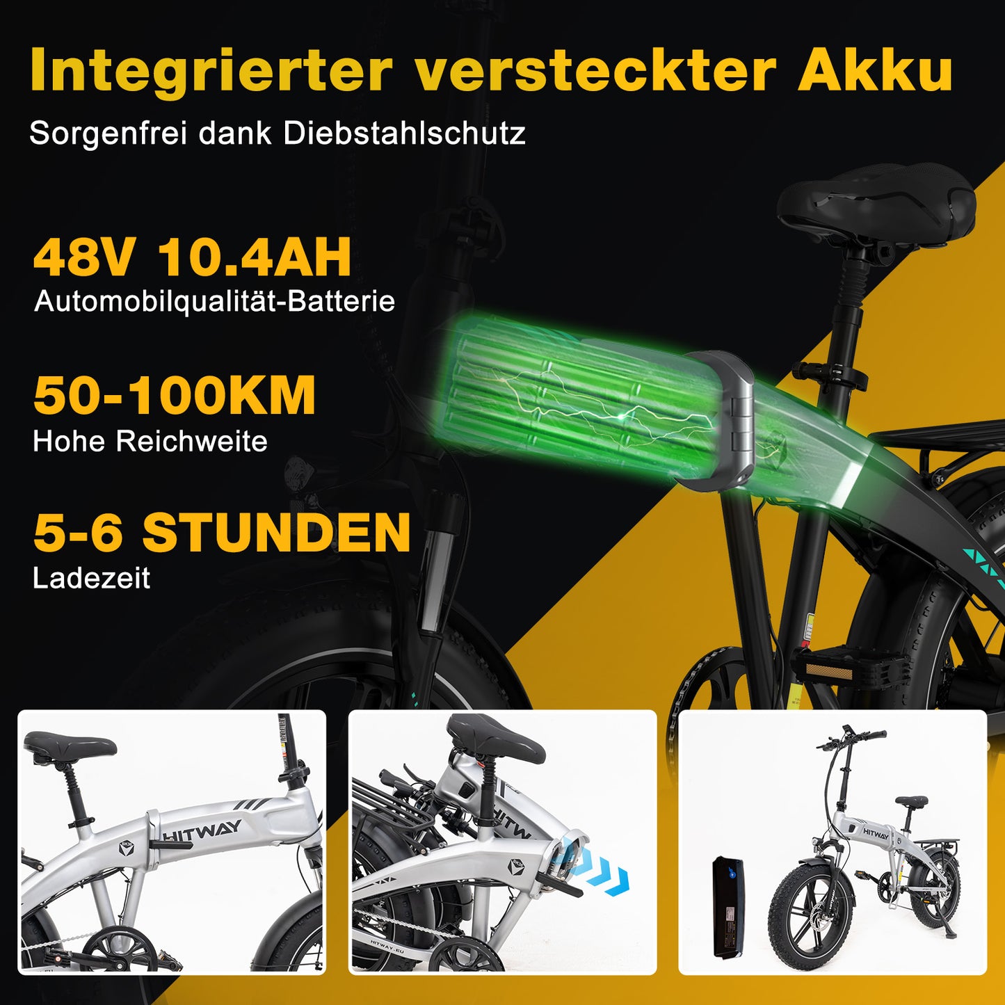 BK36 faltbares Elektrofahrrad