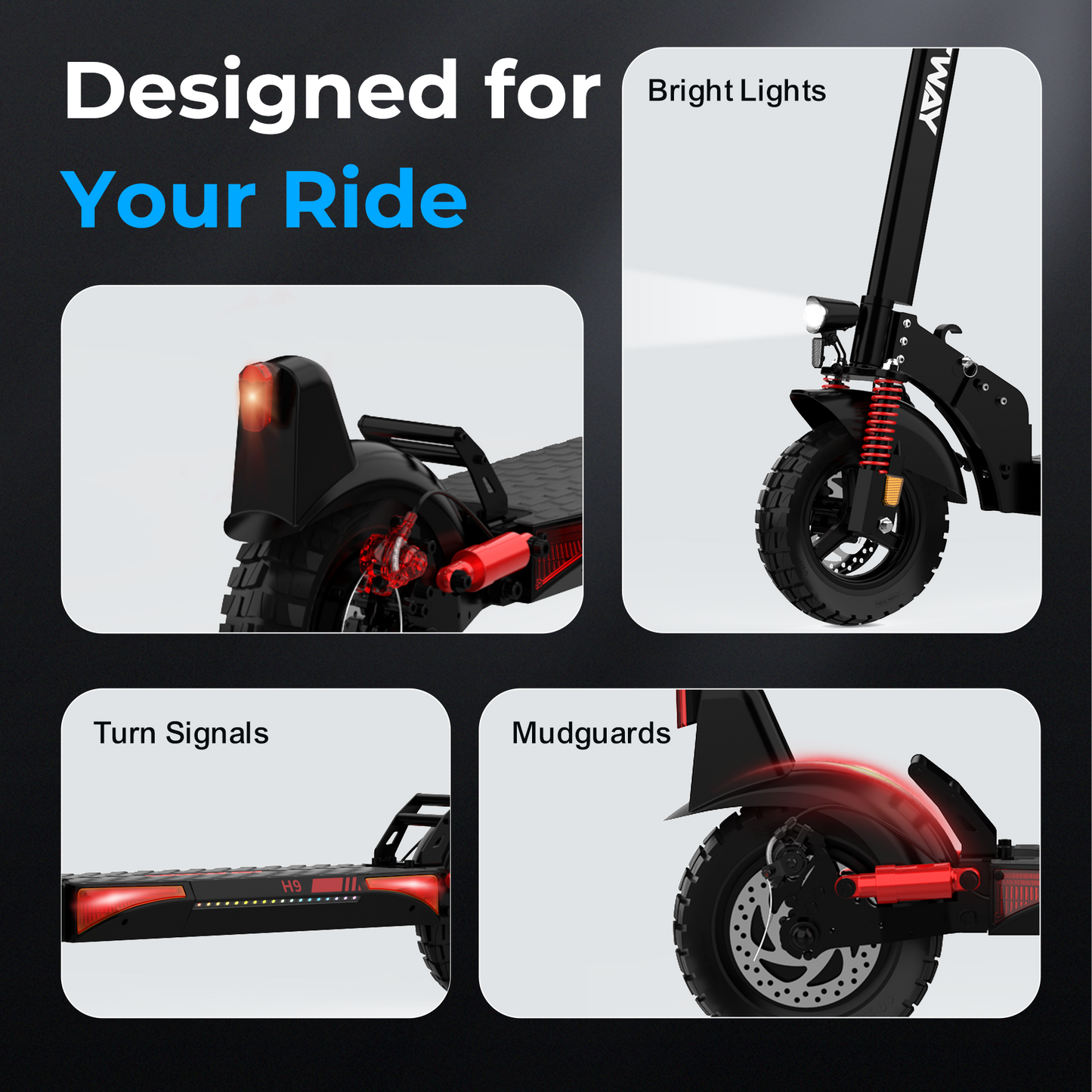 H9 E‑Scooter - EU-Version