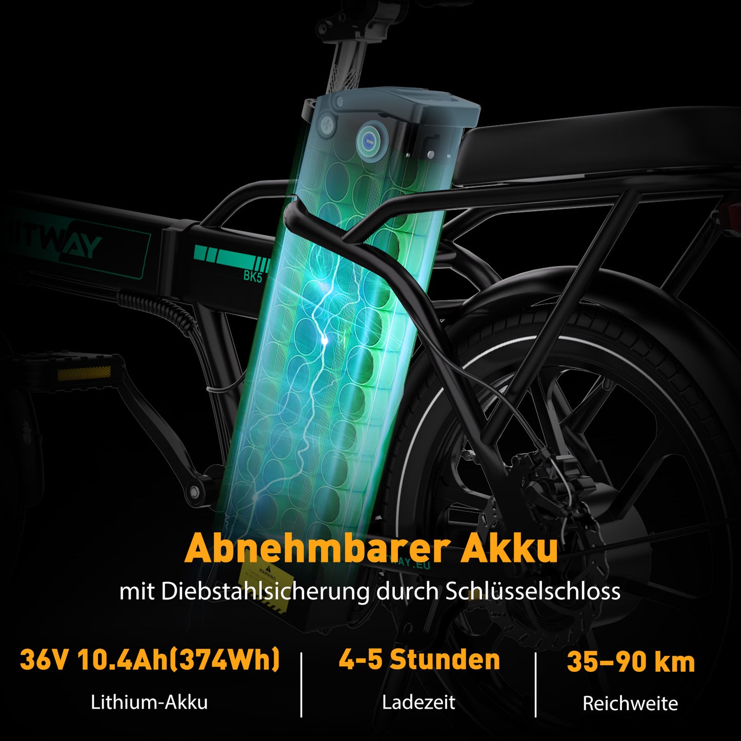BK5S faltbares Elektrofahrrad