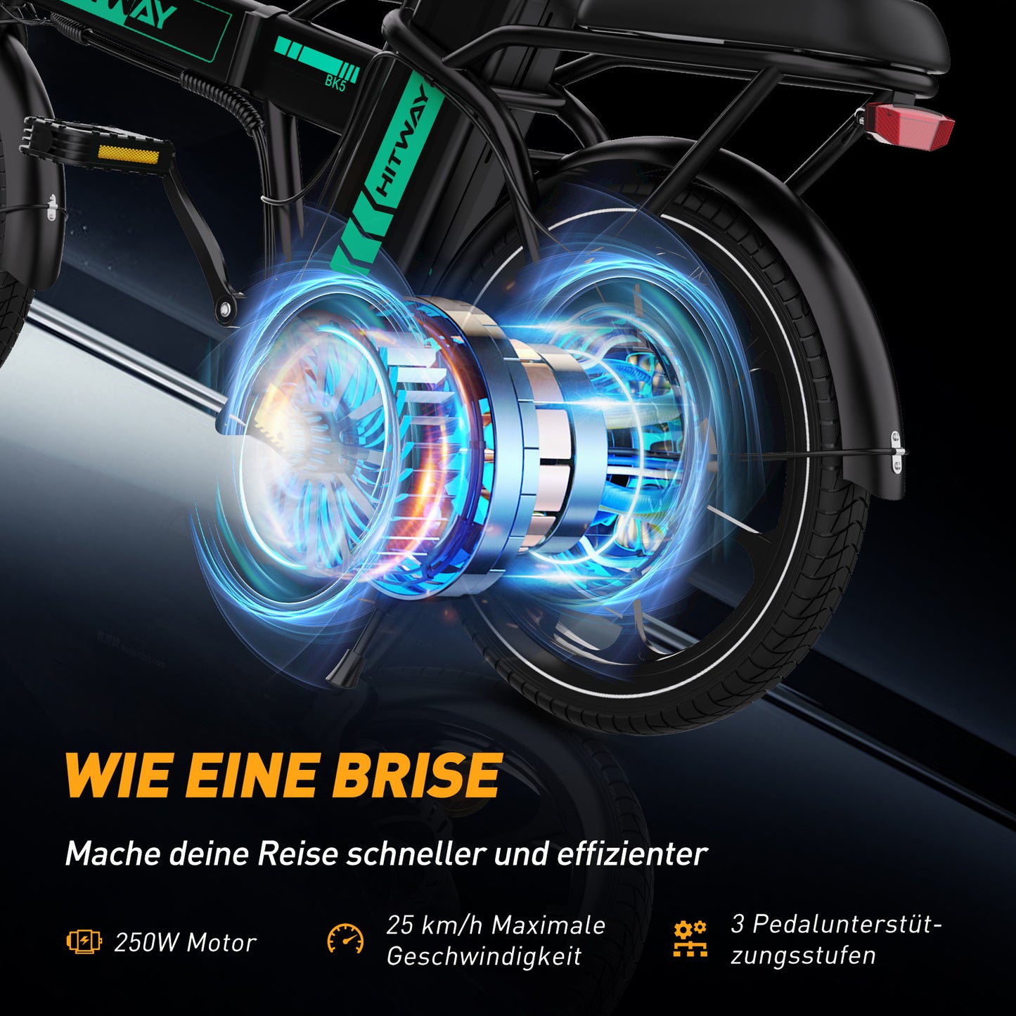 BK5S faltbares Elektrofahrrad