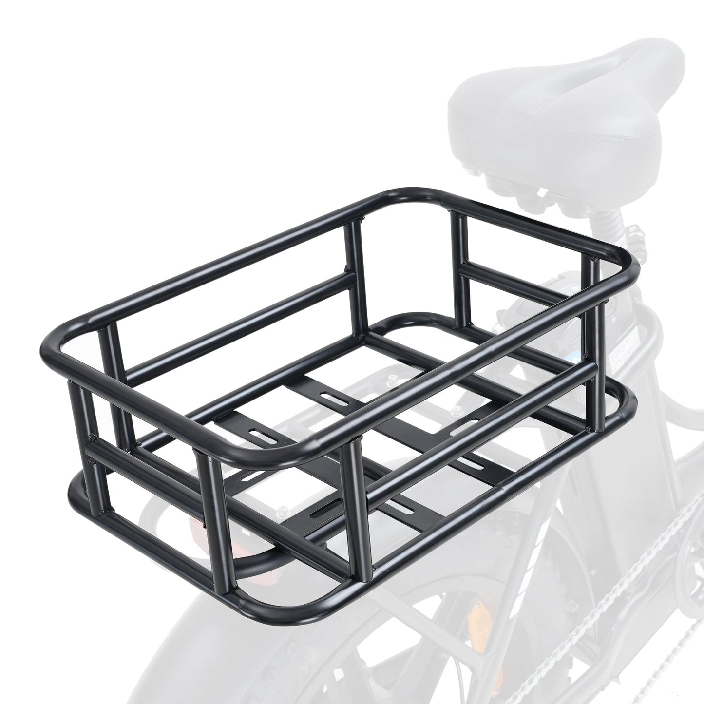 Rear bike basket