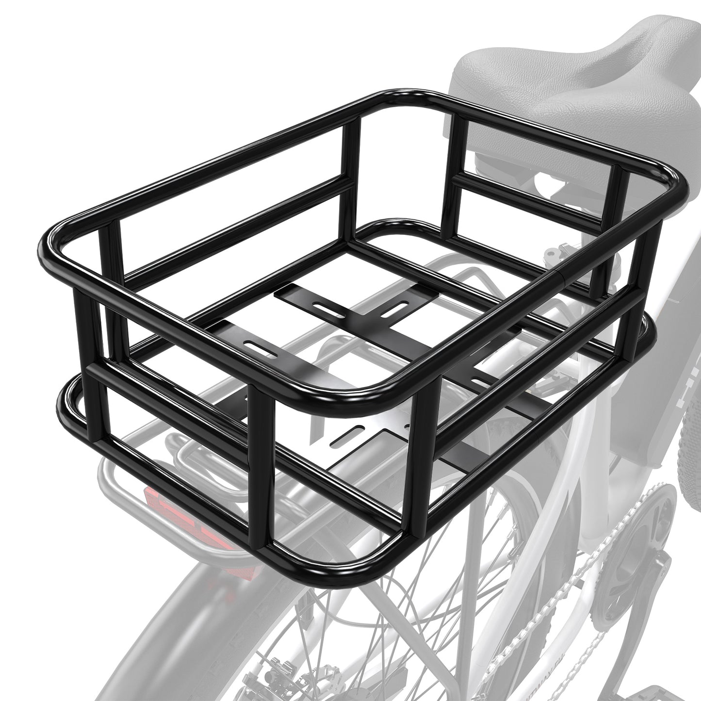 Rear bike basket