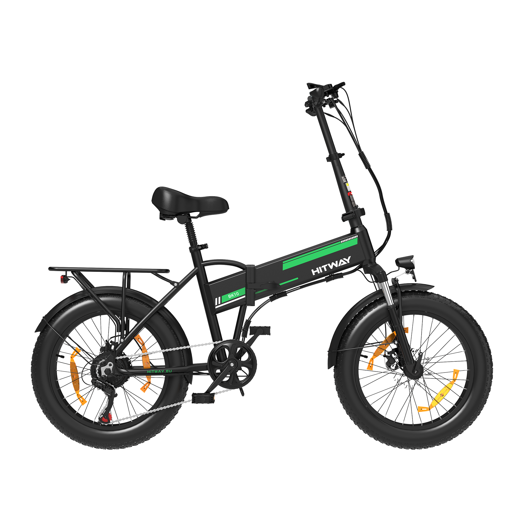 elektrofahrrad dicke reifen BK10S 48V 13Ah Faltbares Elektrofahrrad 250W 20*4.0 Fat Tire