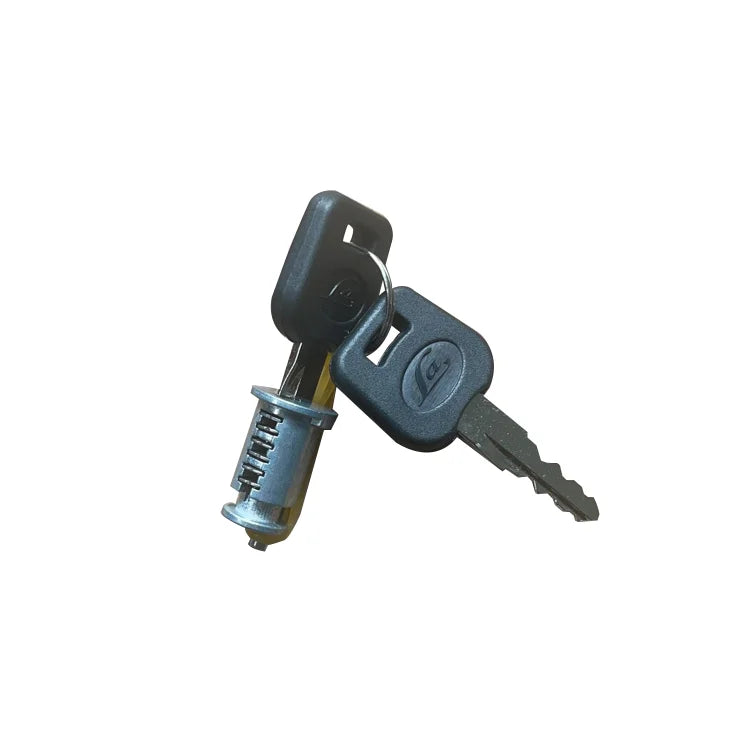 lock and key for e-bike batteries