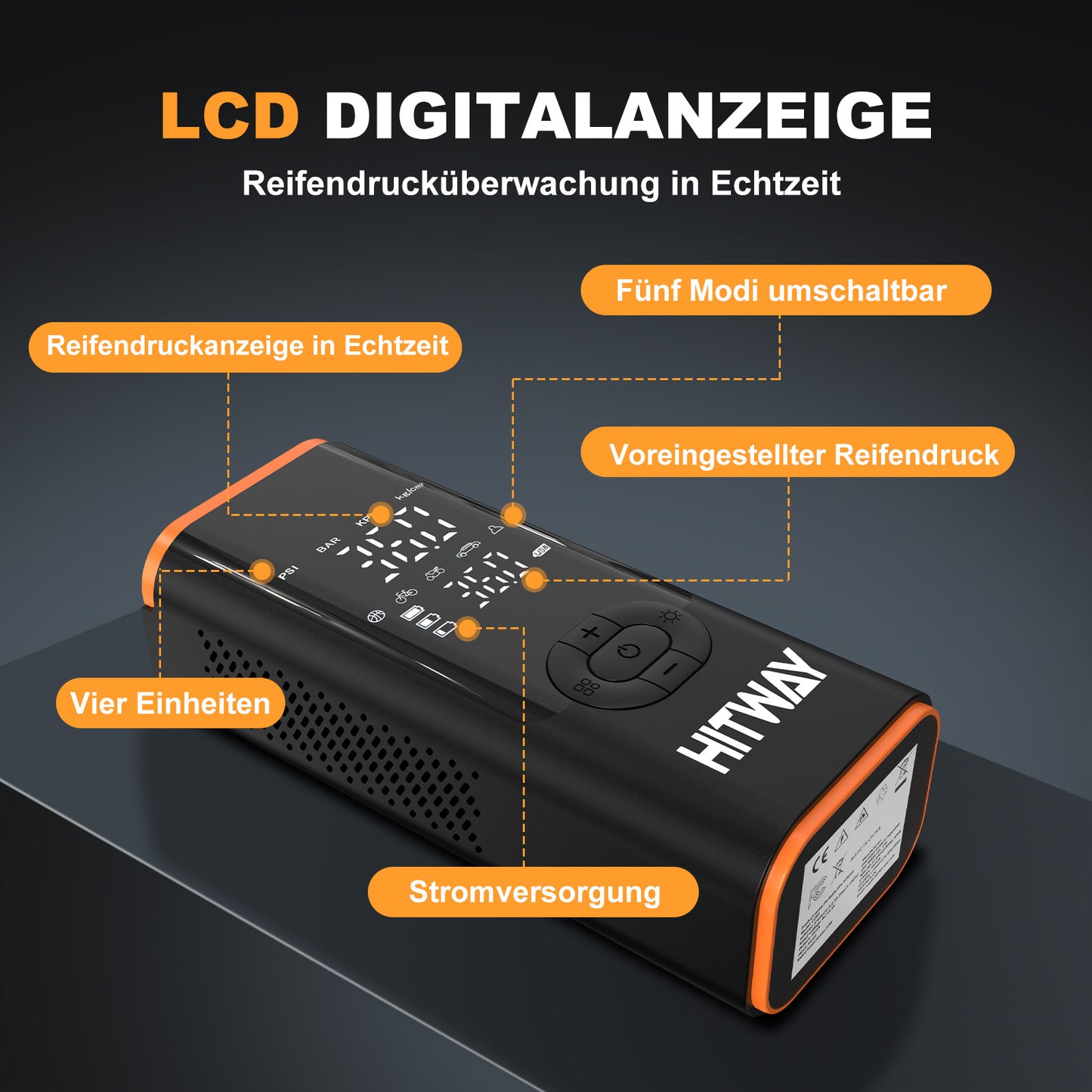 Elektrische Luftpumpe