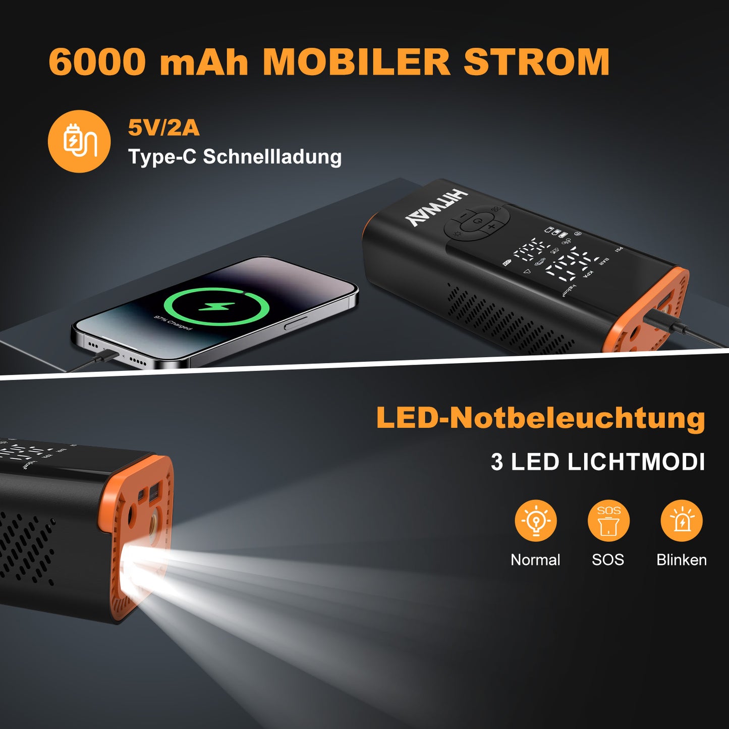 Elektrische Luftpumpe