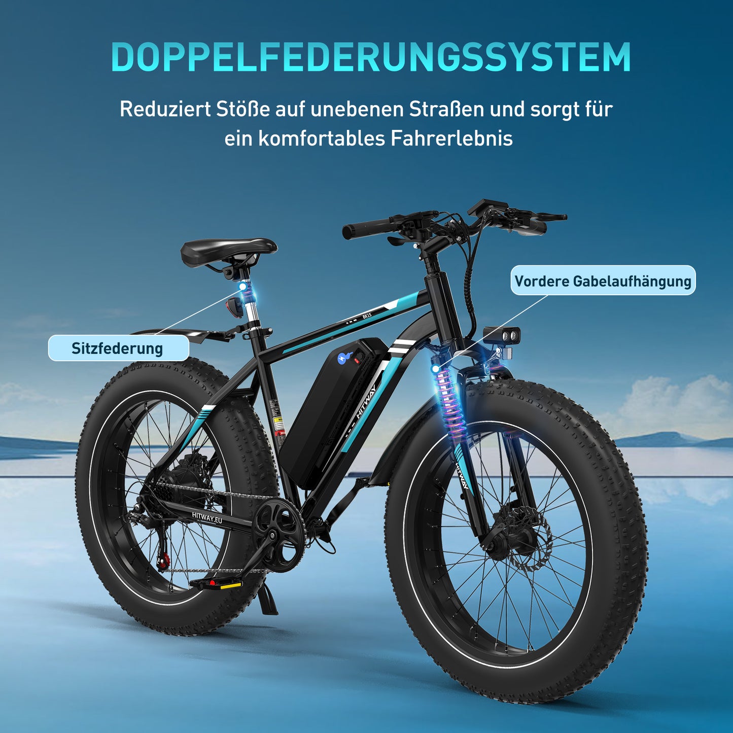 BK15 4.0 fat tire electric bike