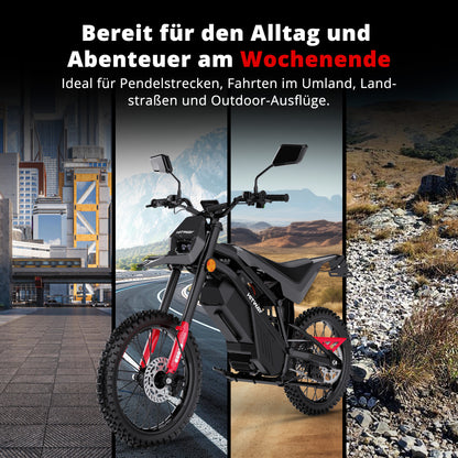 HT500 E-Dirtbike mit Straßenzulassung