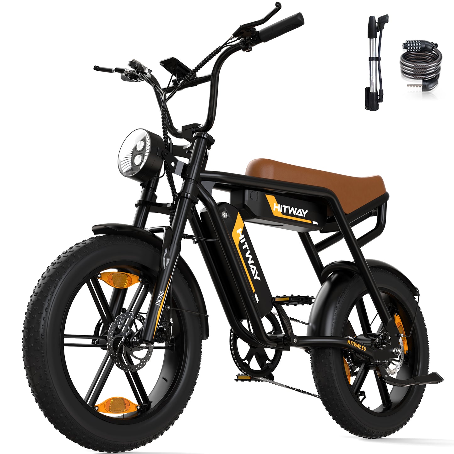 BK29S E-Bike mit Doppelbatterie