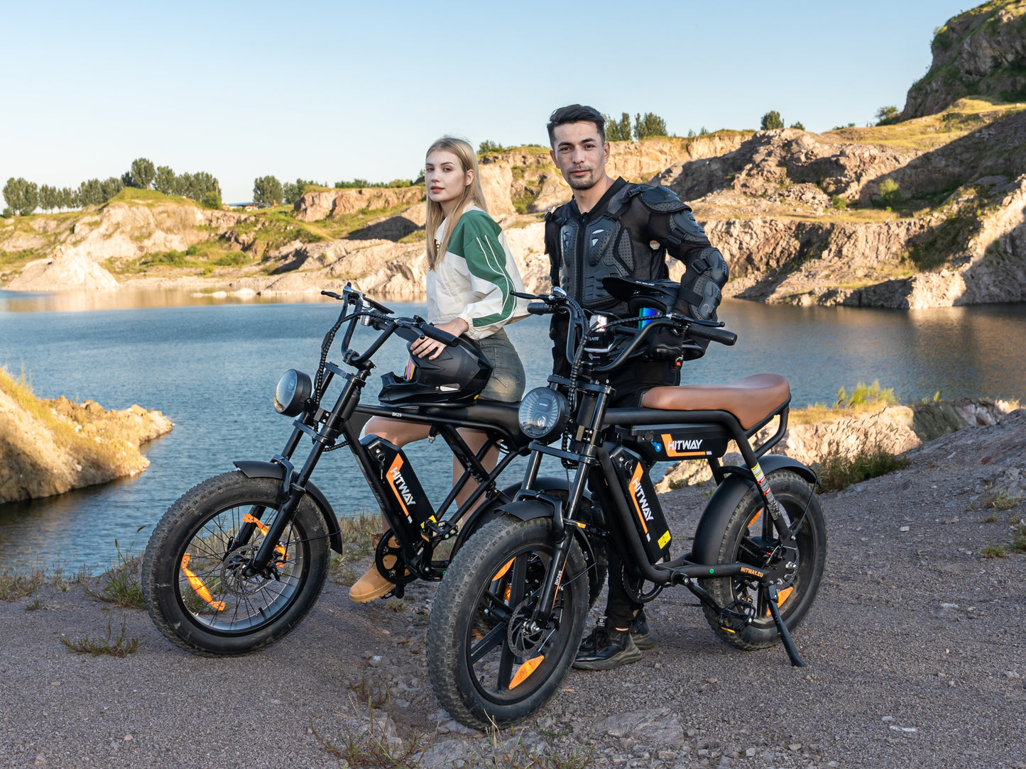 BK29S E-Bike mit Doppelbatterie