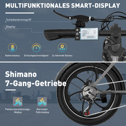 BK6S faltbares Elektrofahrrad