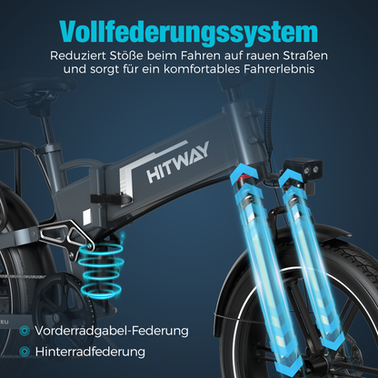 BK10S PRO Klappbares Fatbike E-Bike