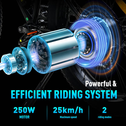 BK15 4.0 Elektrofahrrad mit fetten Reifen