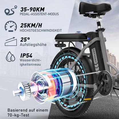 BK6S faltbares Elektrofahrrad