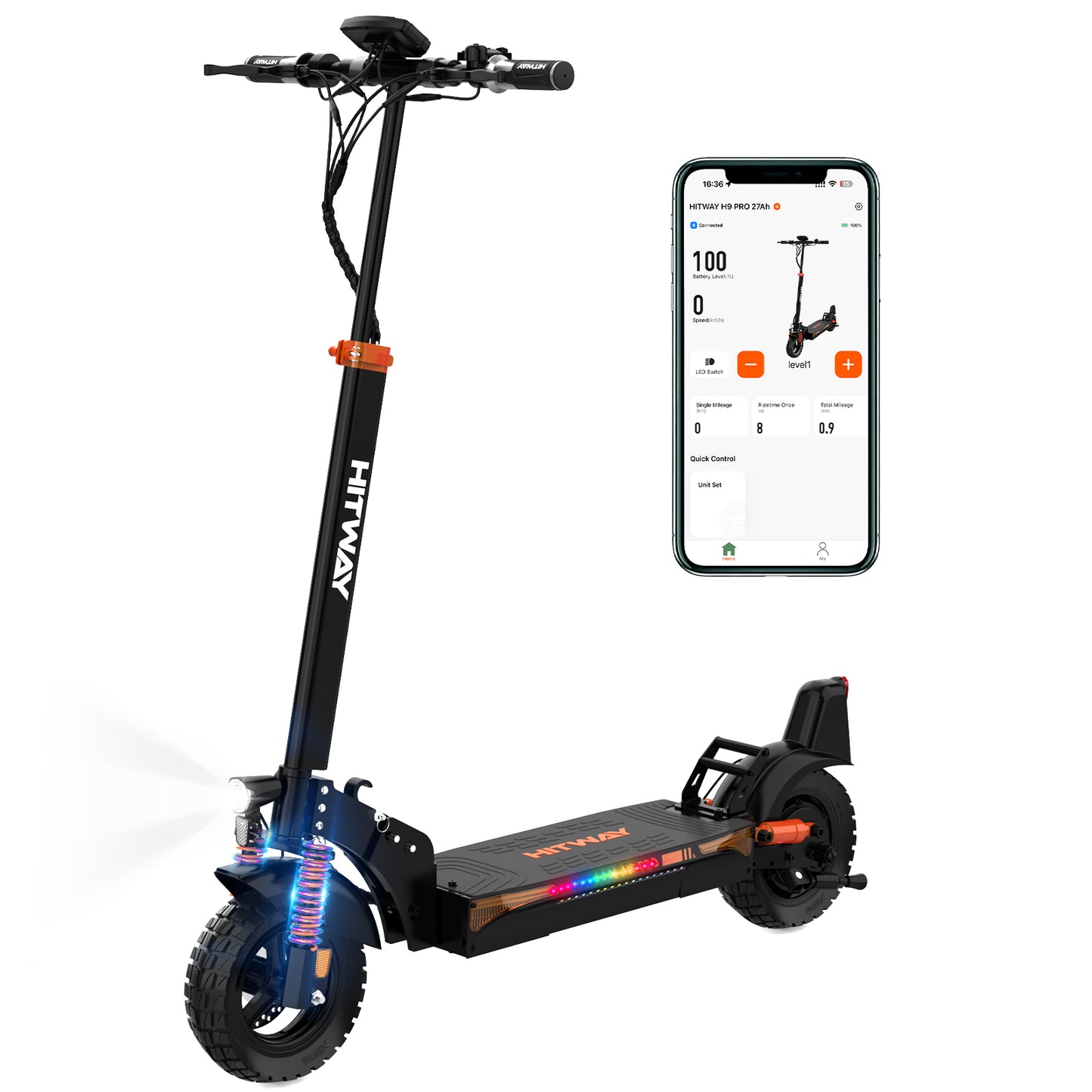 H9 E Scooter with road approval (ABE)