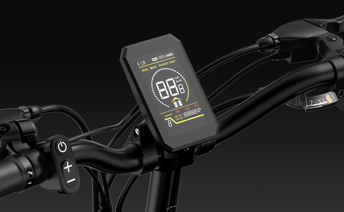 Intelligentes LCD-Display mit Bluetooth-APP
