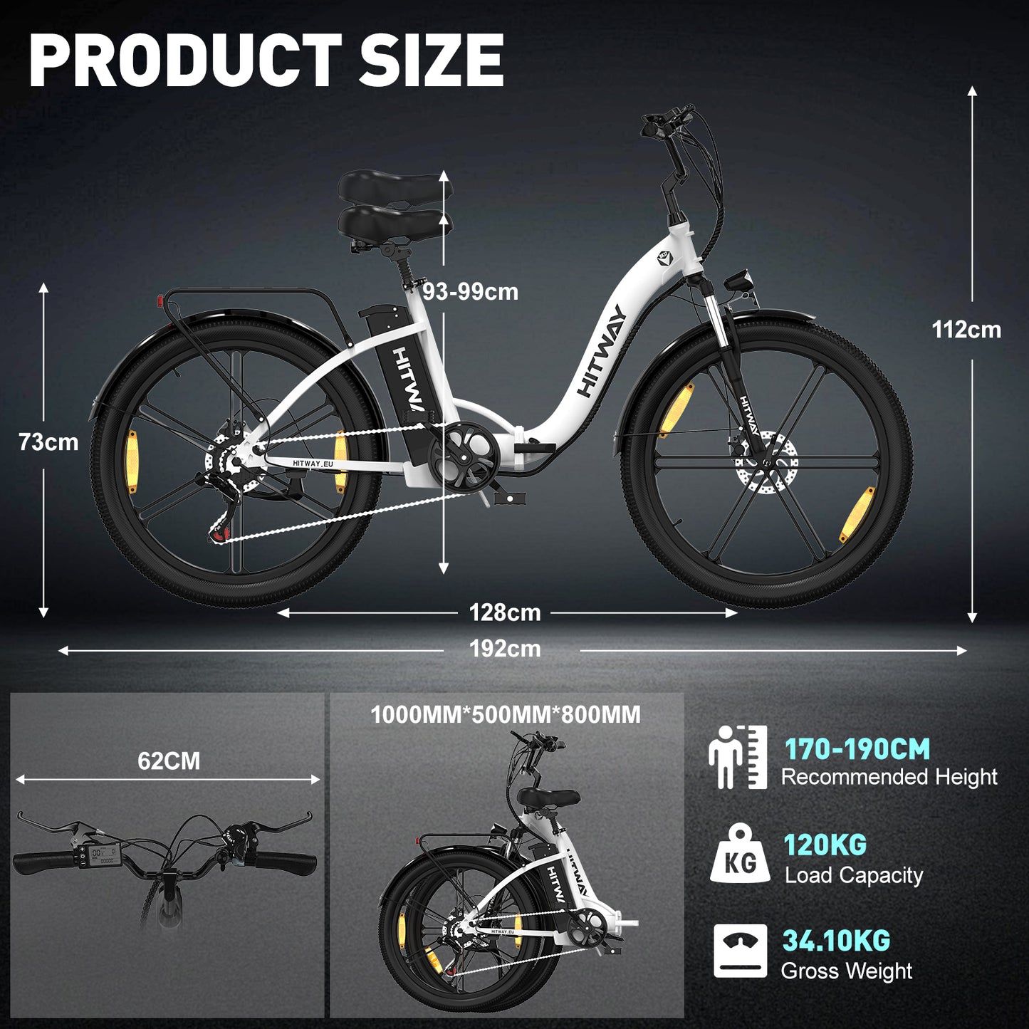 BK37 faltbares Elektrofahrrad