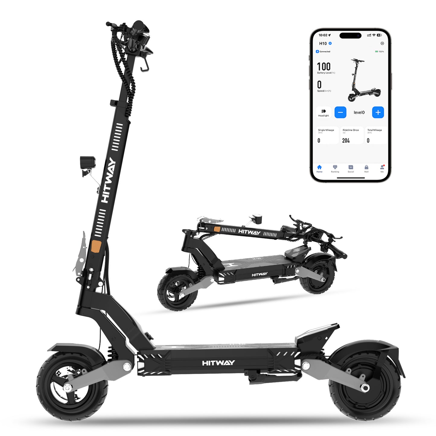 H10 E‑Scooter mit ABE (Straßenzulassung)