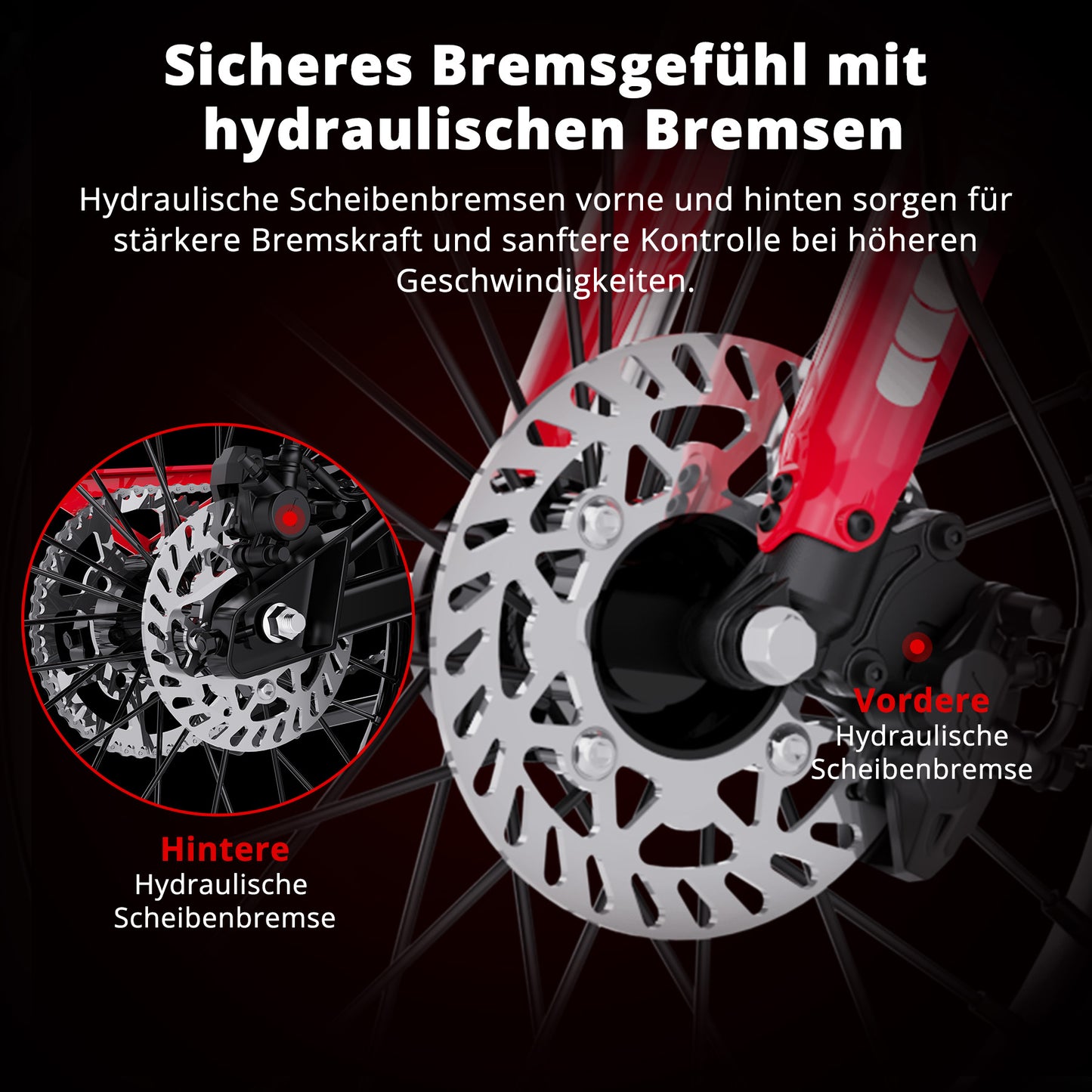 HT500 E-Dirtbike mit Straßenzulassung