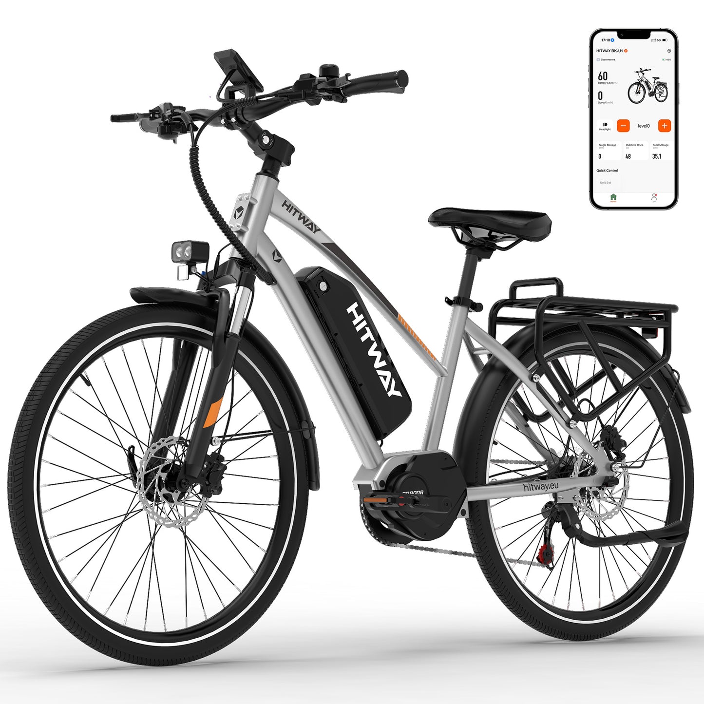 BK-U1 Mittelmotor-Elektrofahrrad