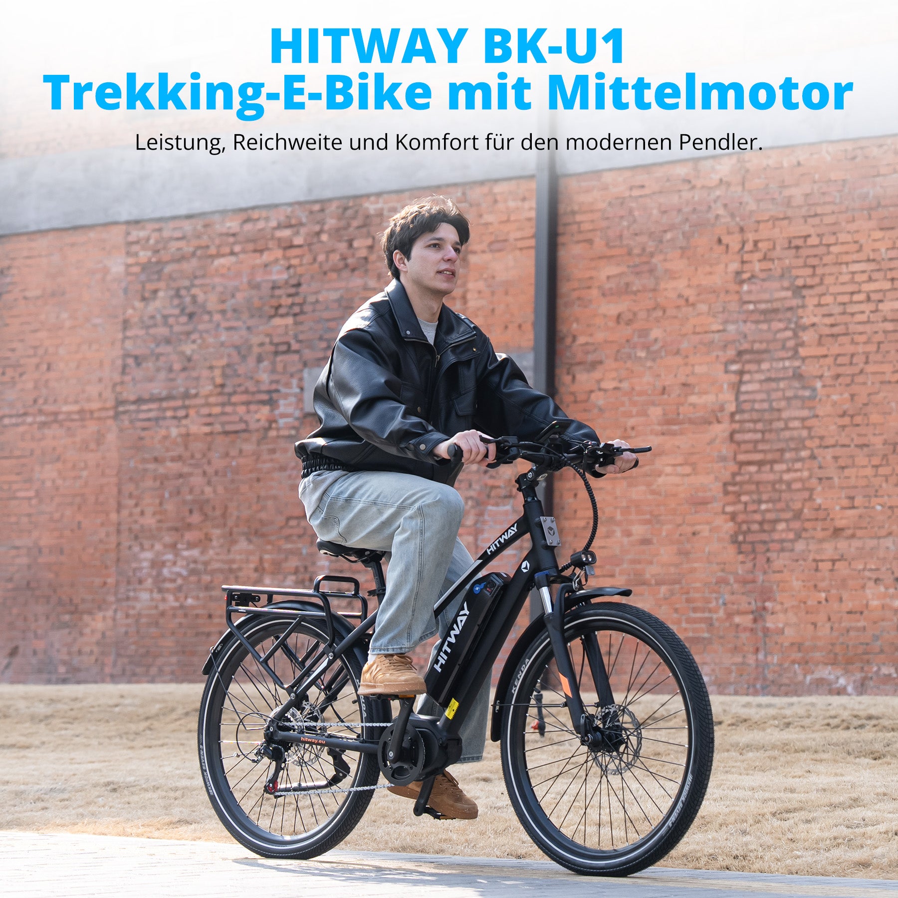 e bike trekking mittelmotor BK-U1 Trekking E-Bike Mittelmotor