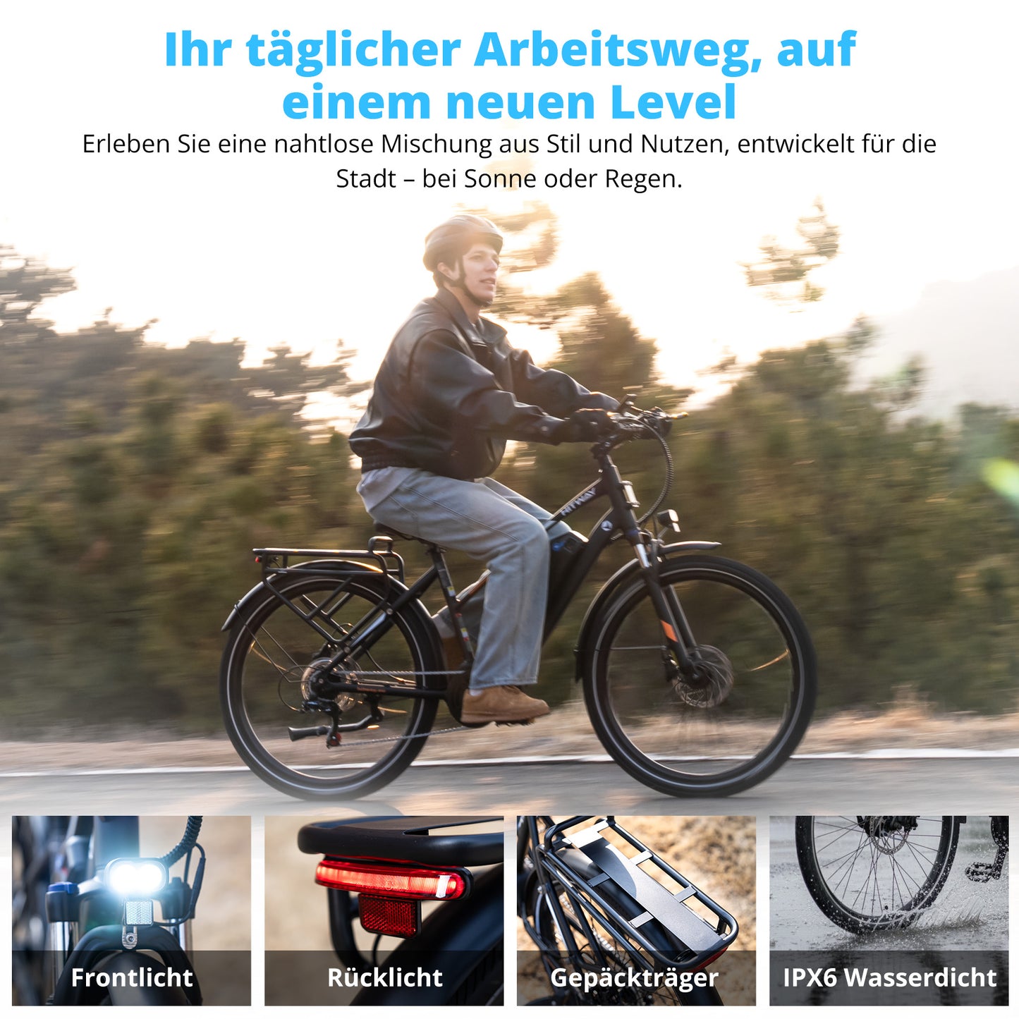 BK-U1 Mittelmotor-Elektrofahrrad