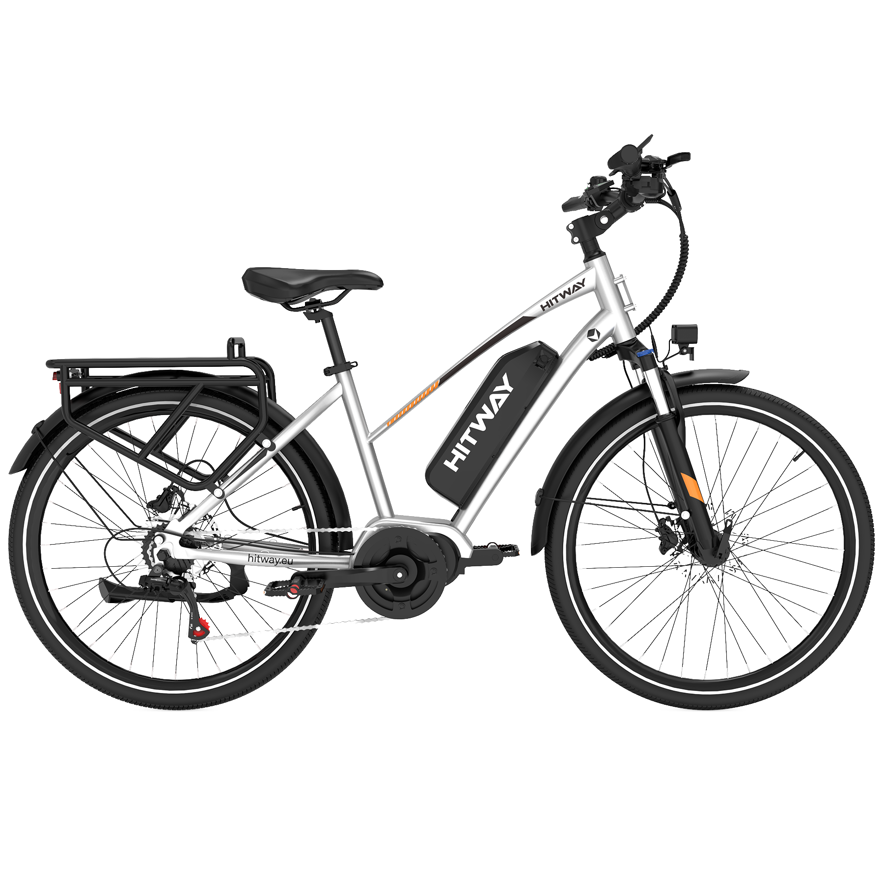 trekking e-bike mit ballonreifen BK-U1 Trekking E-Bike Mittelmotor