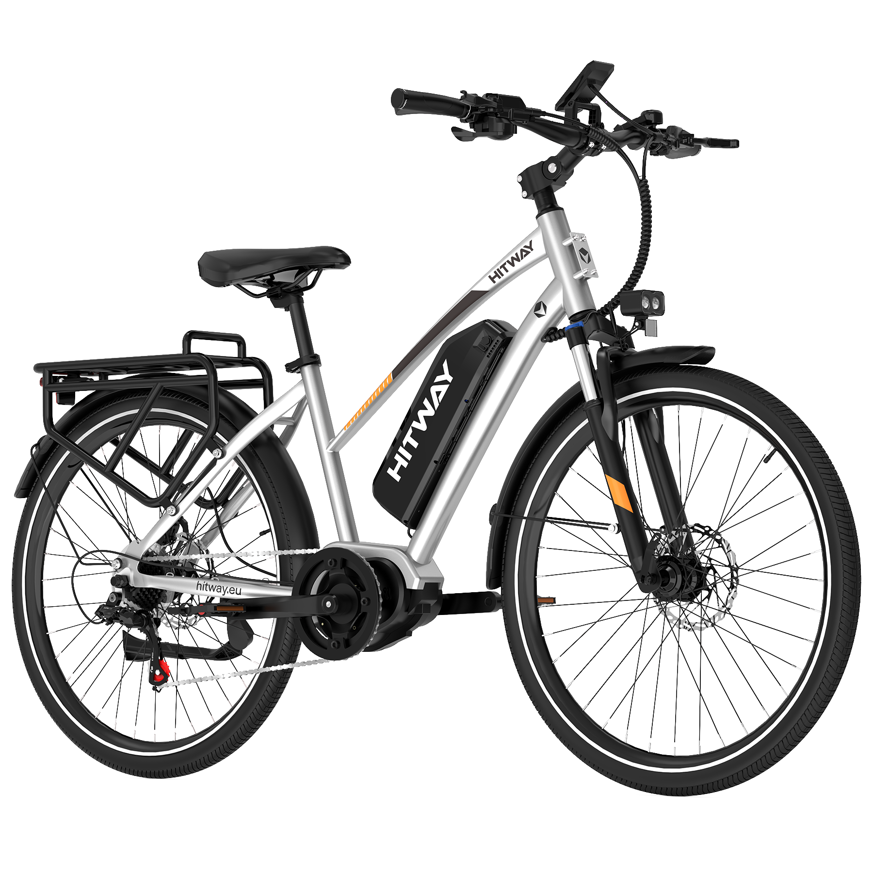 trekking e bike breite reifen BK-U1 Trekking E-Bike Mittelmotor