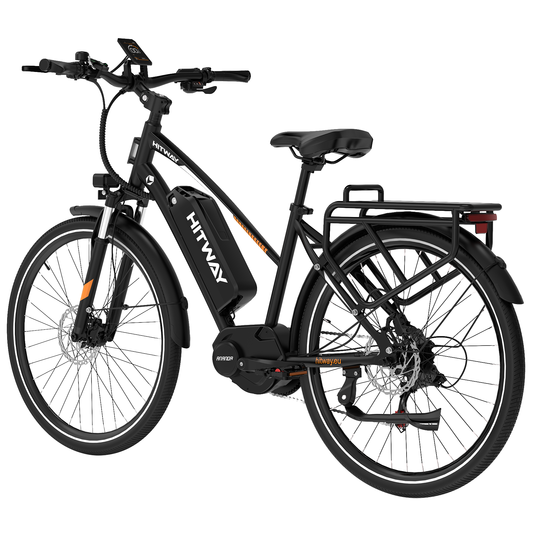 wayscral klapprad test BK-U1 Trekking E-Bike Mittelmotor