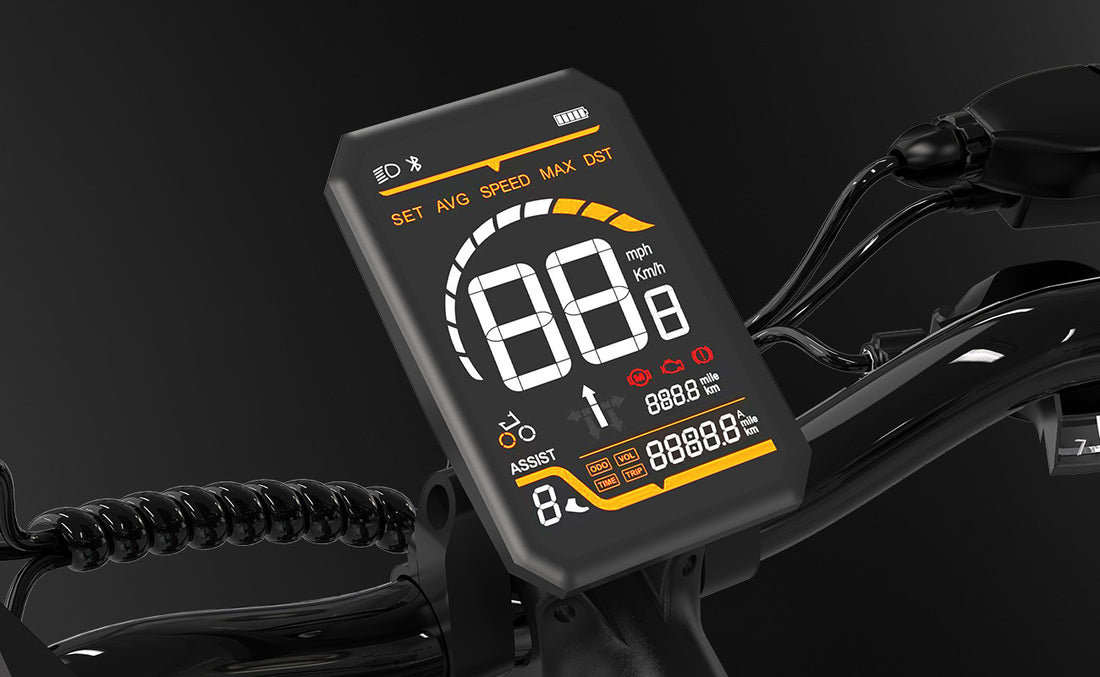 LCD-Display im Blick