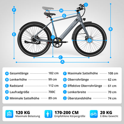 BK19 Pro Riemenantrieb E-Bike