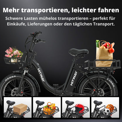 BK6S Plus Lasten-Elektrofahrrad