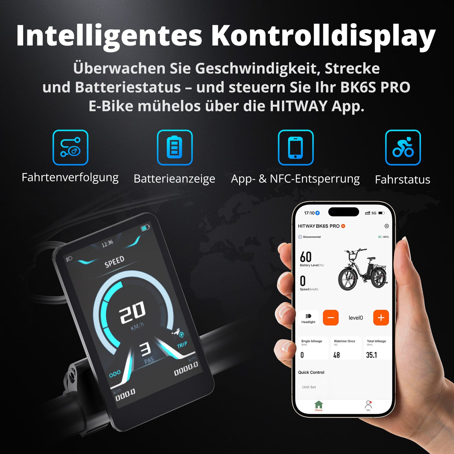 BK6S Pro Klapp-E-Bike