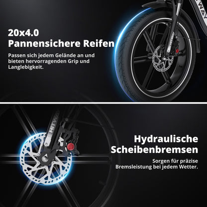 BK6S Pro Klapp-E-Bike