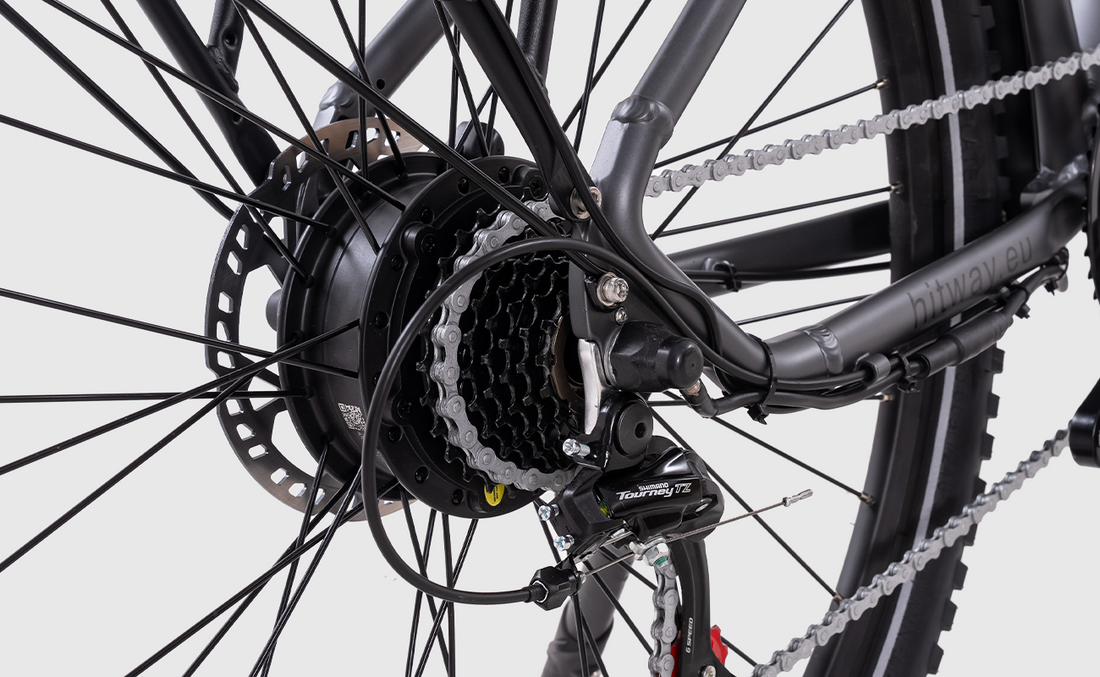 250W Motor – Geschmeidige Leistung, Müheloses Fahren
