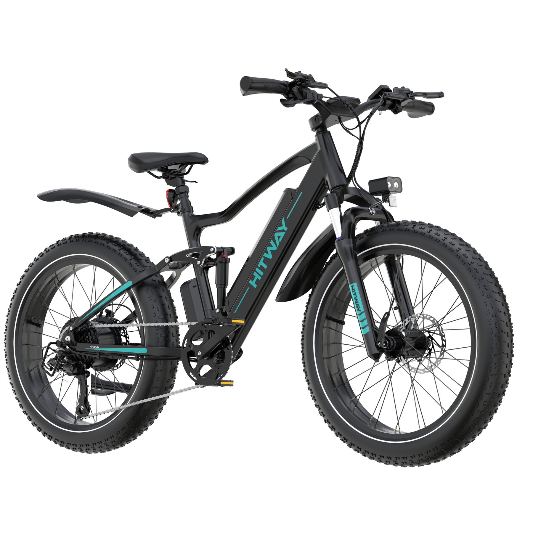 BK9S Fatbike Elektrofahrrad 48V 15Ah 720Wh Samsung Akku NFC & App Bis zu 120km Reichweite – HITWAY DE
