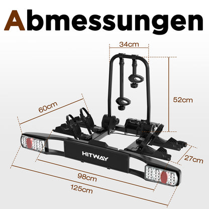 Fahrradträger für 2 E-Bikes