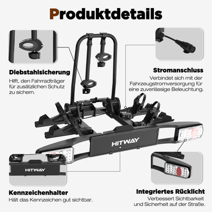 Fahrradträger für 2 E-Bikes