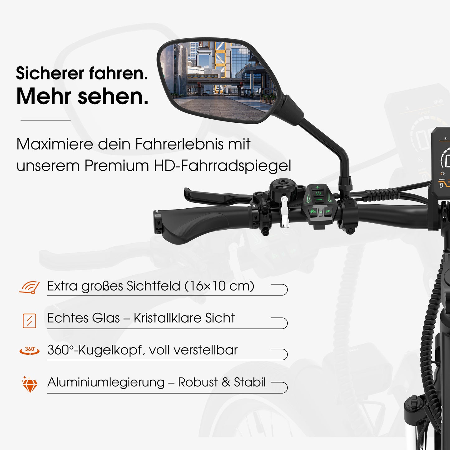 E-Bike Rückspiegel