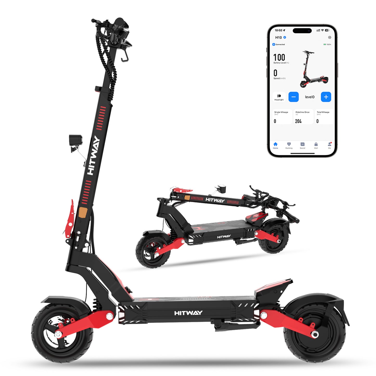 H10 E‑Scooter mit ABE (Straßenzulassung)