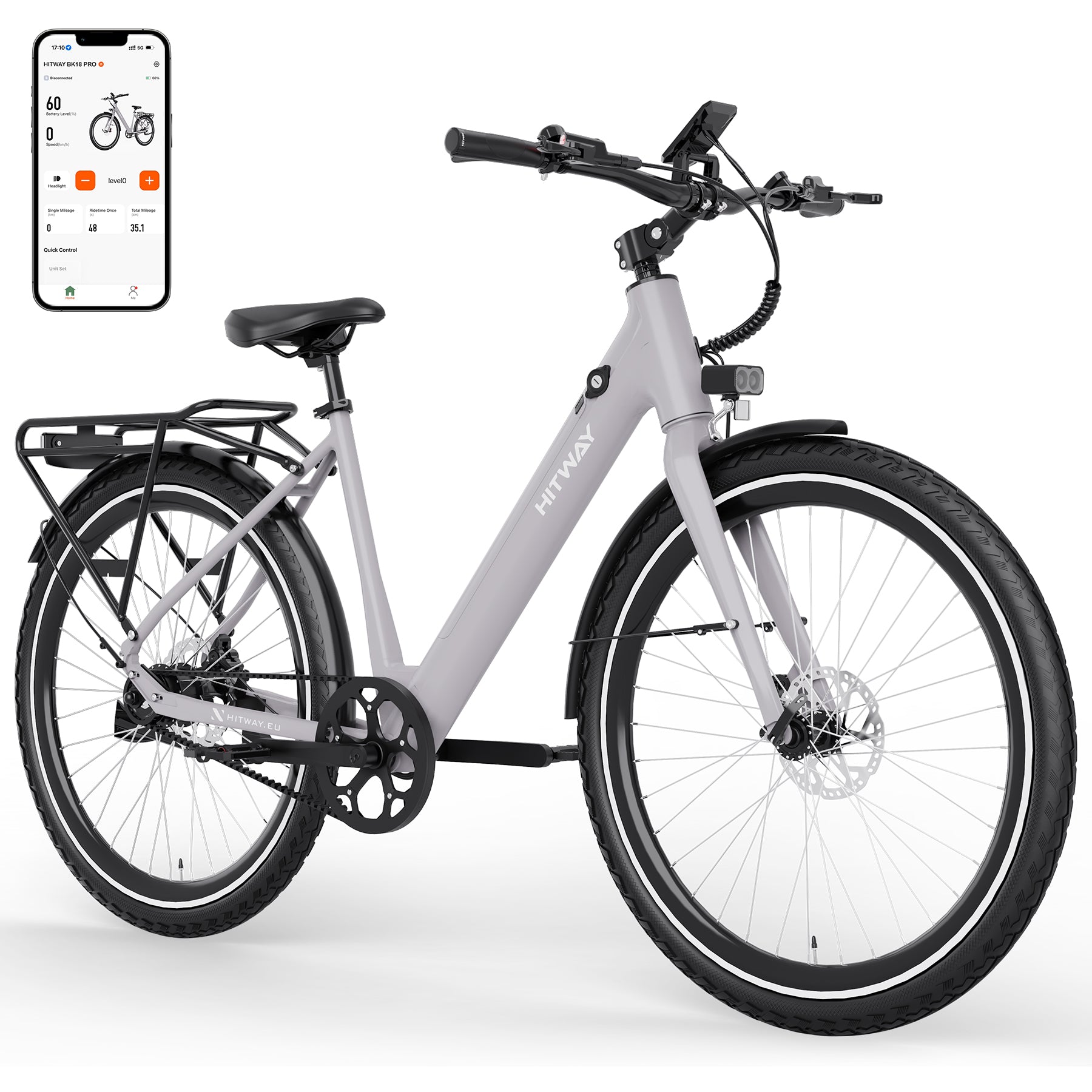 fahrrad mit riemenantrieb 2017 BK18 Pro: Tiefeinsteiger E-Bike mit Drehmomentsensor