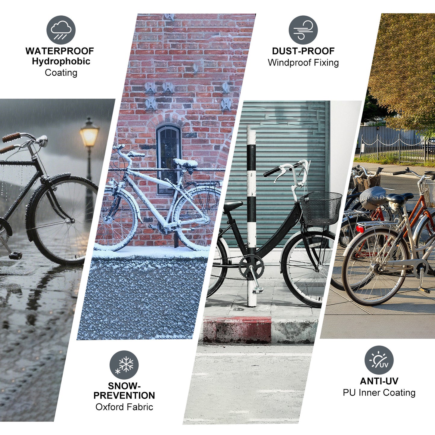 Allwetter-Fahrradabdeckung