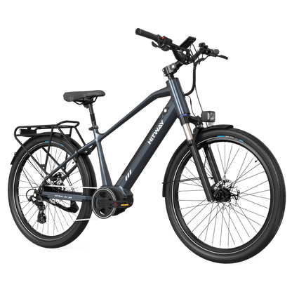 HITWAY BK33 Mid-Drive E-Bike 80Nm Drehmomentsensor Hydraulische Bremsen – HITWAY DE